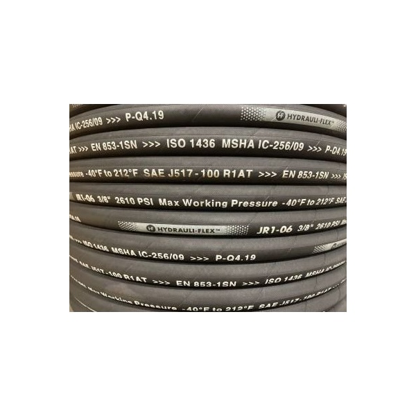 Hydrauli-Flex 3/8" SAE 100-R1 SN 1-WIRE MSHA HYDRAULIC HOSE 328' COIL JR1-06-COIL - main